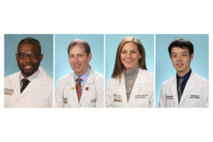 Jordan Atkins, MD, Eric Johnson, MD, Cheryl McDonough, MD, and Austin Niu, MD, Receive Exemplary Behavior Reports