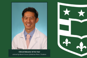 Dennis Chang, MD Selected to Receive “Clinical Educator of the Year Award”