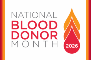 January is Blood Donor Month