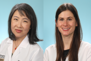 Newly elected fellows in the Academy of Educators – Eileen Lee, MD and Carol Faulk, MD