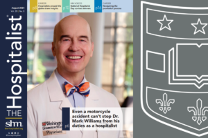 Division Chief, Mark Williams, MD, Featured on Cover of ‘The Hospitalist’ Magazine